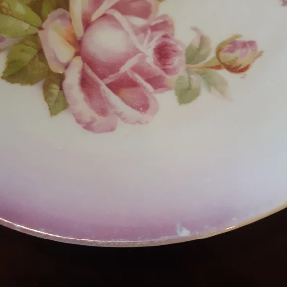Germany Cake Plate Roses - Picture 3 of 12